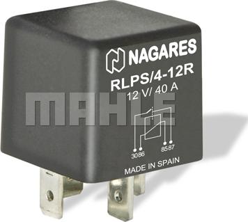 MAHLE MR 86 - Relay, main current xparts.lv