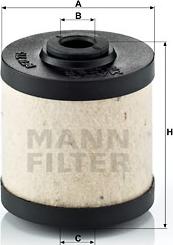 Mann-Filter BFU 715 - Degvielas filtrs xparts.lv