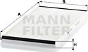 Mann-Filter CU 6076 - Filtrs, Salona telpas gaiss xparts.lv