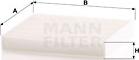 Mann-Filter CU 1919 - Filter, interior air xparts.lv