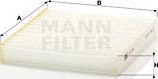 Mann-Filter CU 2145 - Фильтр воздуха в салоне xparts.lv