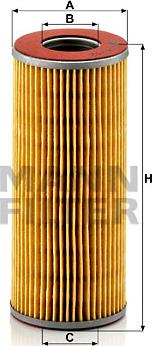 Mann-Filter H 712 k - Oil Filter xparts.lv