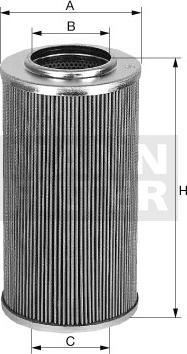Mann-Filter HU 721 - Hidraulinis filtras, automatinė transmisija xparts.lv