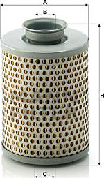 Mann-Filter P919/7 - Hydraulic Filter, steering system xparts.lv