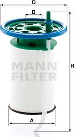 Mann-Filter PU 7015 - Fuel filter xparts.lv