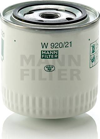 Mann-Filter W 920/21 (10) - Filtrs, Hidropacēlāja sistēma xparts.lv
