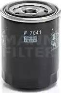 Mann-Filter W7041 - Filtrs, Hidropacēlāja sistēma xparts.lv