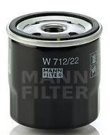 Mann-Filter W 712/22 (10) - Масляный фильтр xparts.lv