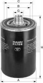 Mann-Filter WD940/4 - Hidrofiltrs, Automātiskā pārnesumkārba xparts.lv