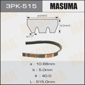 MASUMA 3PK515 - Ķīļrievu siksna xparts.lv