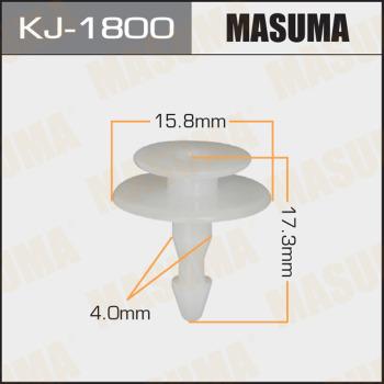 MASUMA KJ-1800 - Зажим, молдинг / защитная накладка xparts.lv