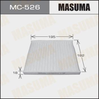 MASUMA MC-526 - Filtrs, Salona telpas gaiss xparts.lv