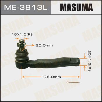 MASUMA ME-3813L - Stūres šķērsstiepņa uzgalis, pirksts xparts.lv