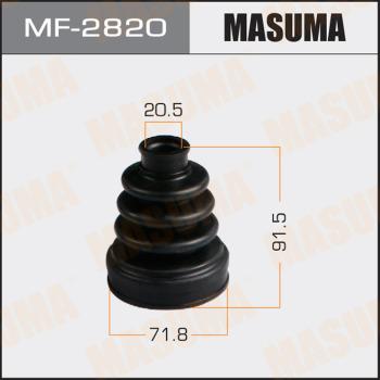 MASUMA MF-2820 - Putekļusargs, Piedziņas vārpsta xparts.lv