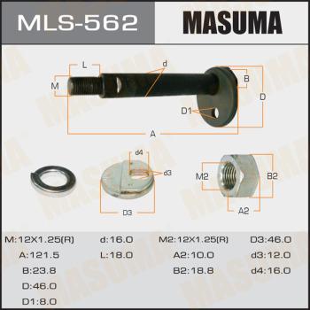 MASUMA MLS-562 - Riteņu sagāzuma regulēšanas skrūve xparts.lv