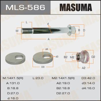 MASUMA MLS-586 - Riteņu sagāzuma regulēšanas skrūve xparts.lv
