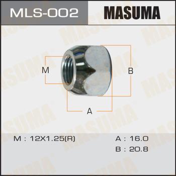 MASUMA MLS-002 - Wheel Nut xparts.lv