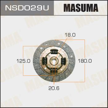 MASUMA NSD029U - Sajūga disks xparts.lv