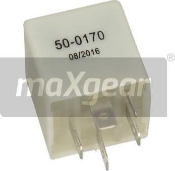 Maxgear 50-0170 - Реле, топливный насос xparts.lv