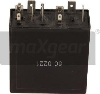 Maxgear 50-0221 - Relay, wipe / wash interval xparts.lv