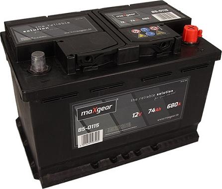 Maxgear 574104068 D722 - Startera akumulatoru baterija xparts.lv