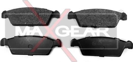 Maxgear 19-0480 - Brake Pad Set, disc brake xparts.lv