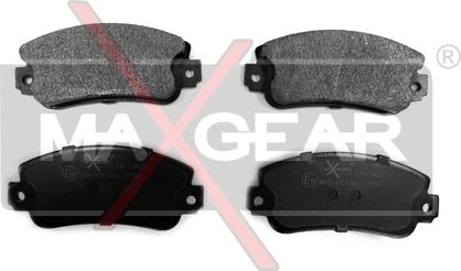 Maxgear 19-0482 - Brake Pad Set, disc brake xparts.lv