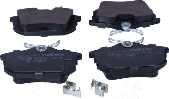 Maxgear 19-0427 - Тормозные колодки, дисковые, комплект xparts.lv