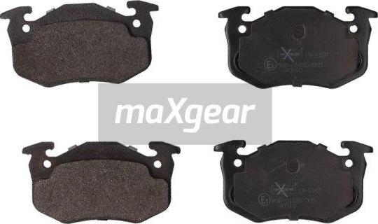 Maxgear 19-1107 - Тормозные колодки, дисковые, комплект xparts.lv