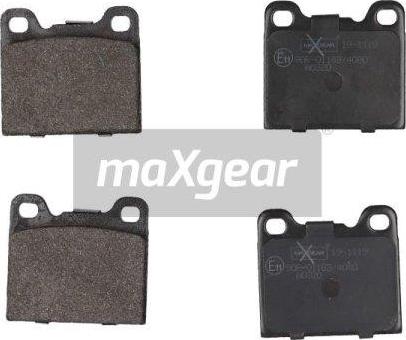 Maxgear 19-1119 - Тормозные колодки, дисковые, комплект xparts.lv