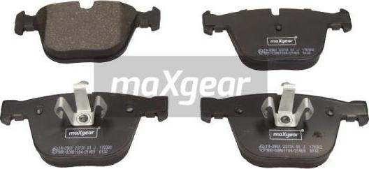 Maxgear 19-2961 - Brake Pad Set, disc brake xparts.lv