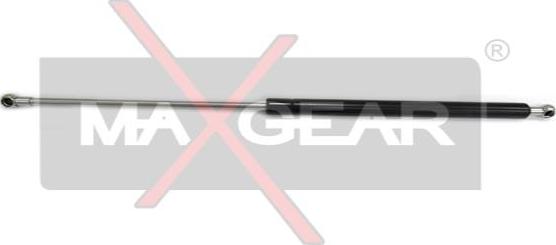 Maxgear 12-0117 - Gāzes atspere, Bagāžas / Kravas nodalījuma vāks xparts.lv