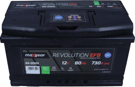 Maxgear 85-0005 - Startera akumulatoru baterija xparts.lv