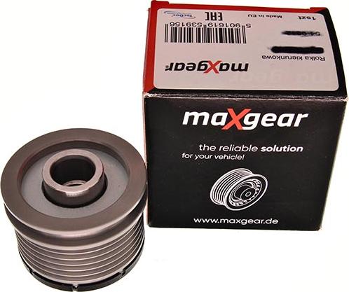 Maxgear 30-0090 - Pulley, alternator, freewheel clutch xparts.lv
