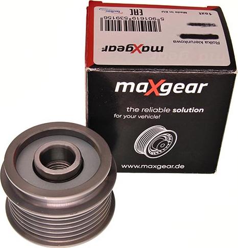 Maxgear 30-0045 - Pulley, alternator, freewheel clutch xparts.lv