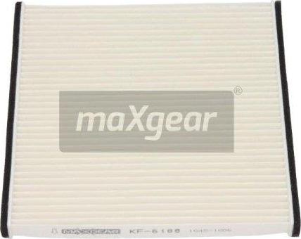 Maxgear 26-0420 - Фильтр воздуха в салоне xparts.lv