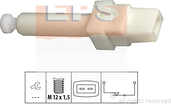 MDR EPS-1810 015 - Bremžu signāla slēdzis xparts.lv