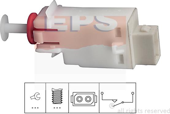 MDR EPS-1810 123 - Выключатель, привод сцепления (управление двигателем) xparts.lv