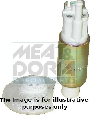 Meat & Doria 76296E - Топливный насос xparts.lv