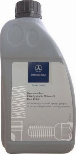 Mercedes-Benz A0009899701AAA6 - Variklio alyva xparts.lv