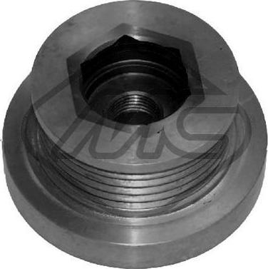 Metalcaucho 04728 - Pulley, alternator, freewheel clutch xparts.lv