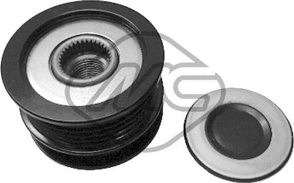 Metalcaucho 05953 - Pulley, alternator, freewheel clutch xparts.lv