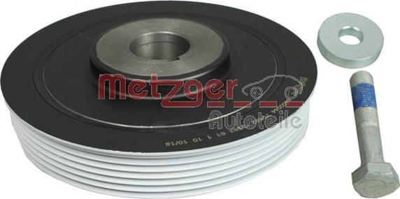 Metzger 6400044 - Belt Pulley, crankshaft xparts.lv