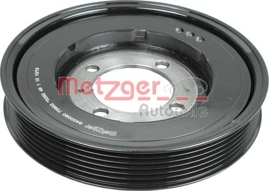 Metzger 6400080 - Belt Pulley, crankshaft xparts.lv