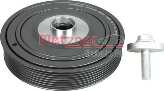 Metzger 6400039 - Belt Pulley, crankshaft xparts.lv