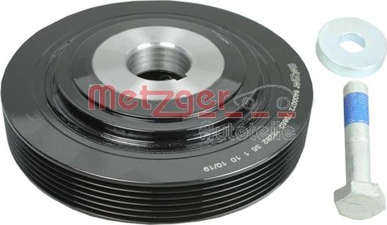 Metzger 6400072 - Belt Pulley, crankshaft xparts.lv