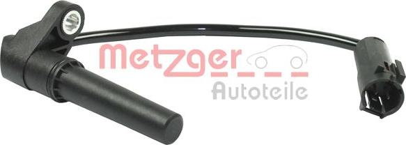 Metzger 0909055 - RPM Sensor, automatic transmission xparts.lv