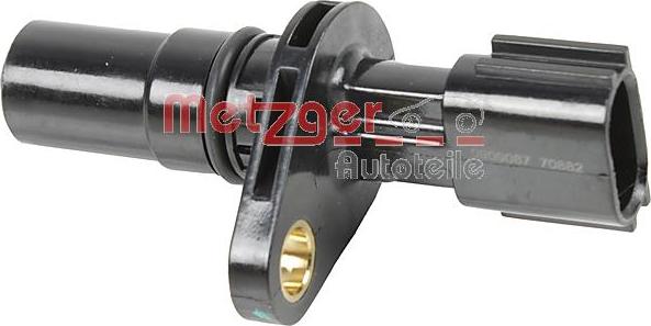 Metzger 0909087 - RPM Sensor, automatic transmission xparts.lv