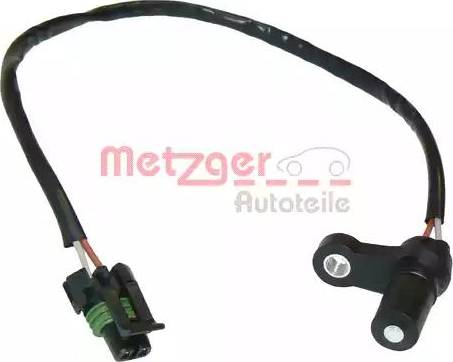 Metzger 0909031 - RPM Sensor, automatic transmission xparts.lv