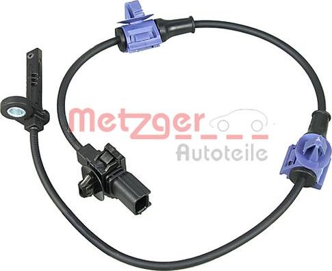 Metzger 09001049 - Датчик ABS, частота вращения колеса xparts.lv